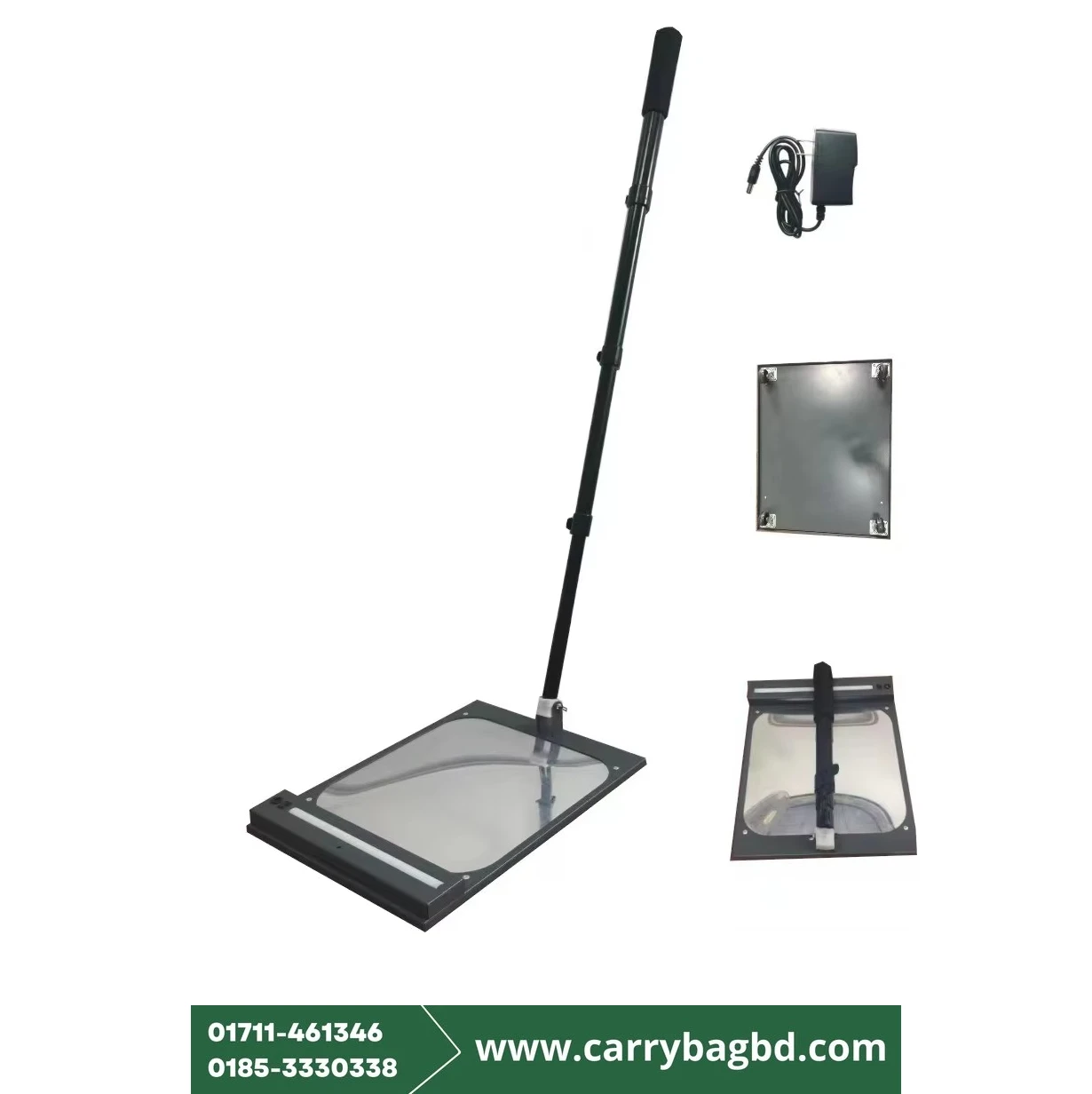 Acrylic Car Underneath Detective LED Reflective Lens Convex Mirror