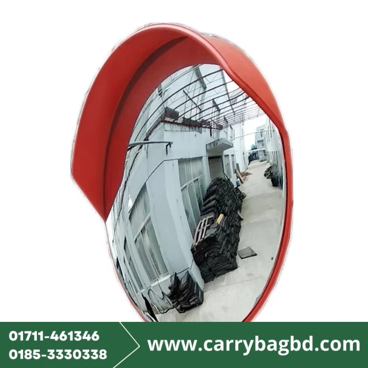 Road Traffic Safety 45cm Diameter PC Convex Mirror