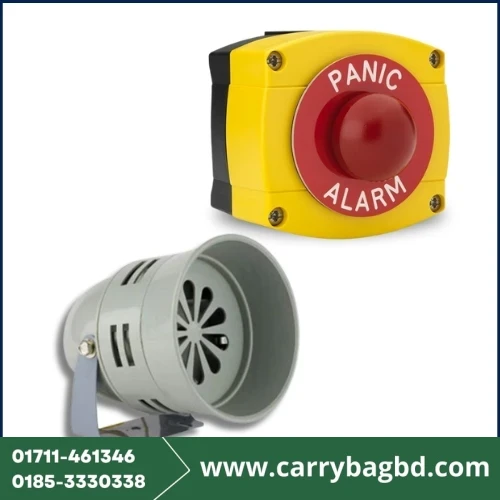 Emergency Alarm System SOS Emergency Panic Alarm Package ( 1 Sounder+ 1 Panic Button)